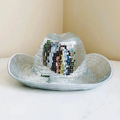 Disco Dazzler Cowboy Party Hat