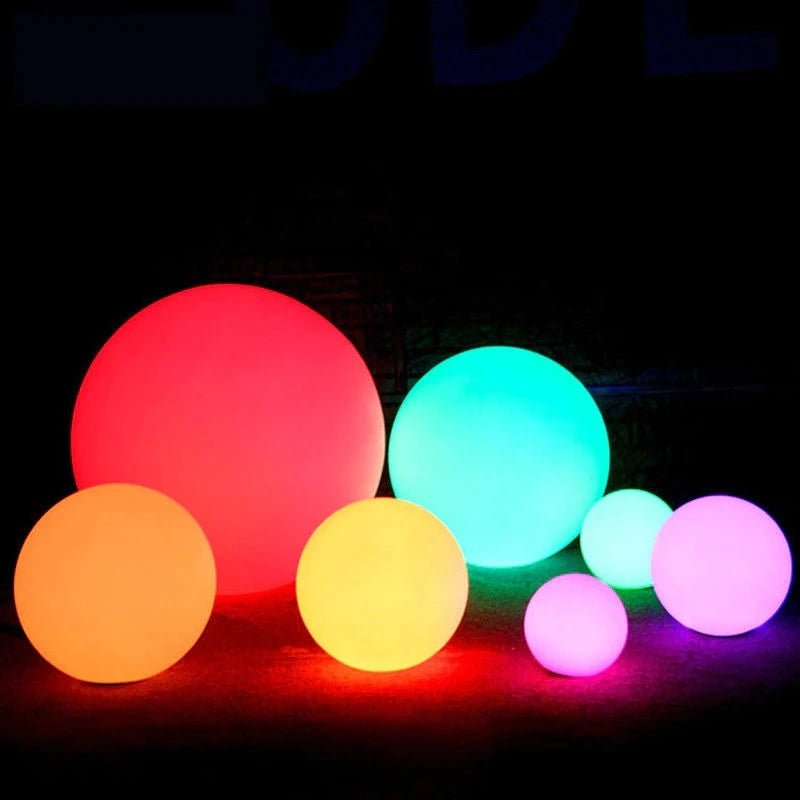 LumiGlow Outdoor LED Globes