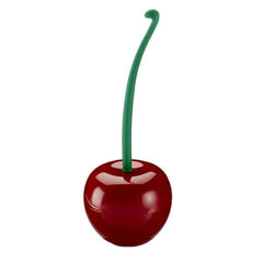 Cherry & Apple Toilet Brush Holder Set