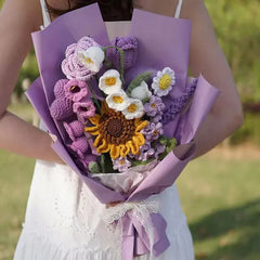 Hand-Woven Flower Bouquet