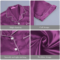 Luxurious Satin Pajama Sets