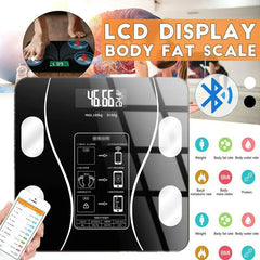 Bluetooth Digital Body Fat/Weight Scale