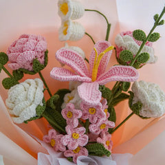 Hand-Woven Flower Bouquet