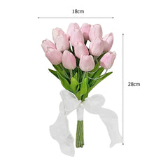 LED Lighted Tulip Flowers for Whimsical Home Ambiance