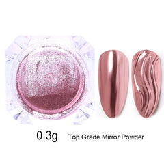 Chrome Nail Pigment Powders
