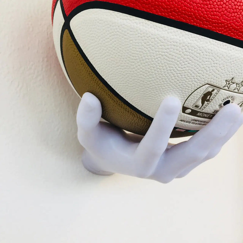 Hand Sports Ball Display Wall Decor