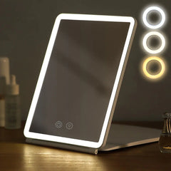 Foldable Travel LED Makeup Mirror