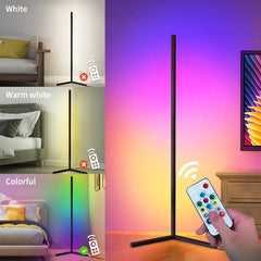 RGB Colorful Corner Floor Lamp