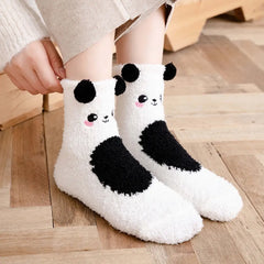 Cute & Cozy Animal Fuzzy Socks