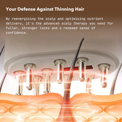 Red Light Vibrating Hair Growth Device/Serum Applicator