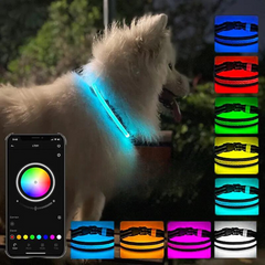 GlowPup: LED Interactive Light Dog Collar