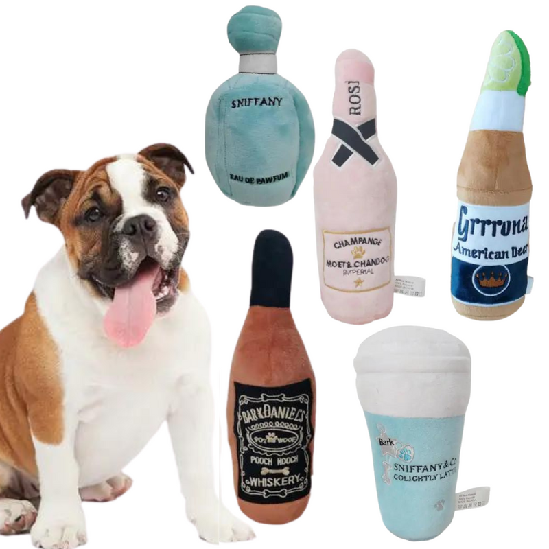 Premium Drinks & Designer Dog Toys