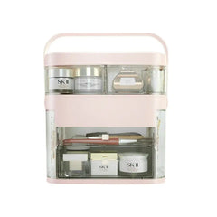 LED Makeup Mirror & Organizer