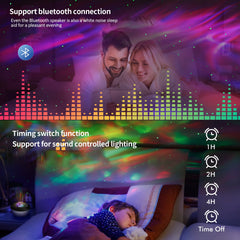 Aurora Galaxy Bluetooth Projector