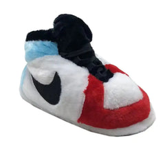 Blue/Red AJ 1 Novelty Sneaker Slippers