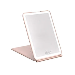 Foldable Travel LED Makeup Mirror