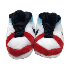 Blue/Red AJ 1 Novelty Sneaker Slippers