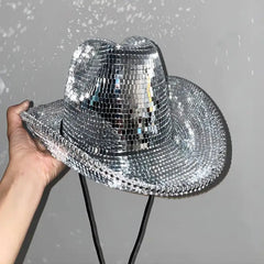 Disco Dazzler Cowboy Party Hat