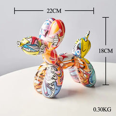 Balloon Dog Decorative Statue