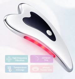 LED Heated Vibrating Gua Sha Facial Tool