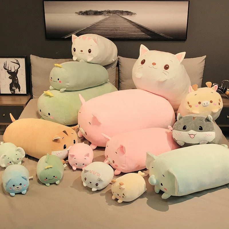 Chubby Buddies: Adorably Plump Plush Pals