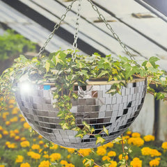 Disco Ball Flower Pot For Indoor Plants