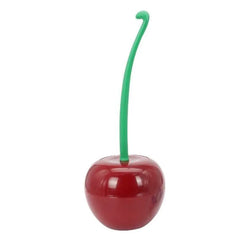 Cherry & Apple Toilet Brush Holder Set