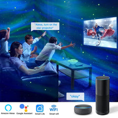 Aurora Galaxy Bluetooth Projector