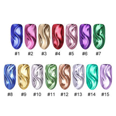 Chrome Nail Pigment Powders