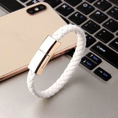 Sleek On-The-Go Hidden Power Bank Charger Bracelet