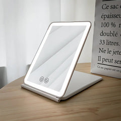 Foldable Travel LED Makeup Mirror