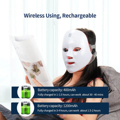 LED Light Therapy Facial Mask