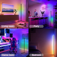 RGB Colorful Corner Floor Lamp