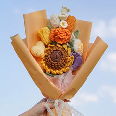 Hand-Woven Flower Bouquet