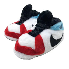 Blue/Red AJ 1 Novelty Sneaker Slippers