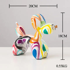 Balloon Dog Decorative Statue