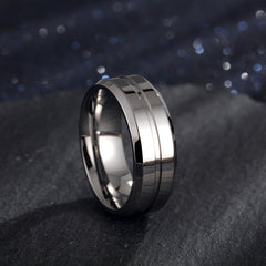 Titanium Triumph: Steel Rings for the Modern Man