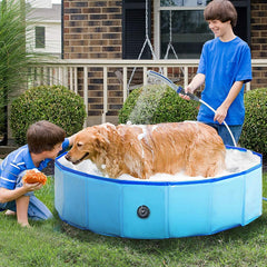 EasyWash: Dog Bath Faucet Sprayer + Comb Attachment