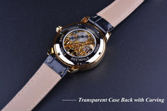 Men's Luxury Timeless Leather Band Watch