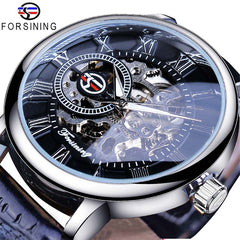 Men's Luxury Timeless Leather Band Watch