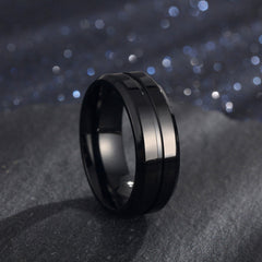 Titanium Triumph: Steel Rings for the Modern Man