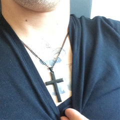 Men's Chain Cross Necklace