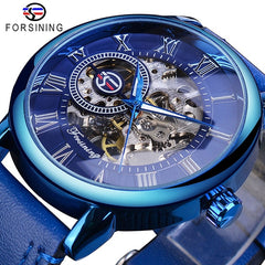 Men's Luxury Timeless Leather Band Watch