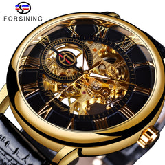 Men's Luxury Timeless Leather Band Watch