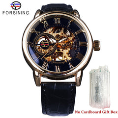 Men's Luxury Timeless Leather Band Watch